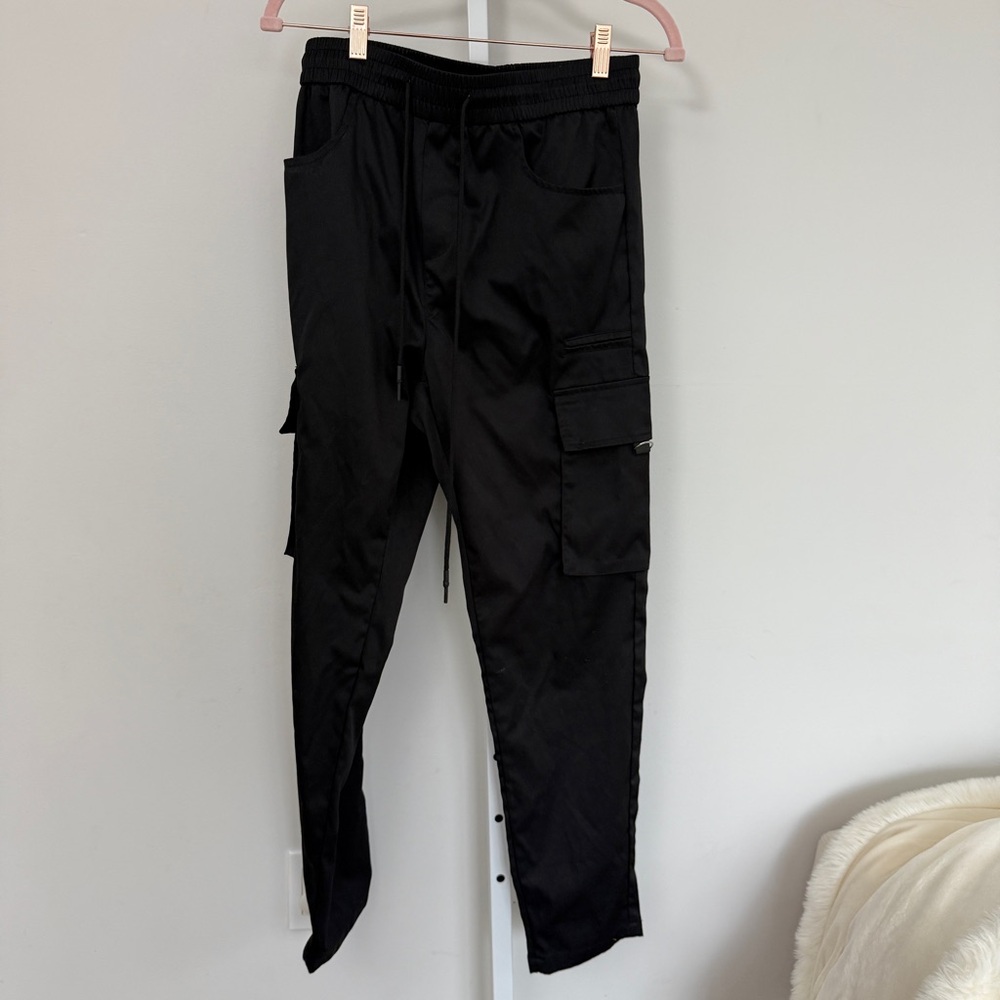 Men's Black Cargo Pants size S